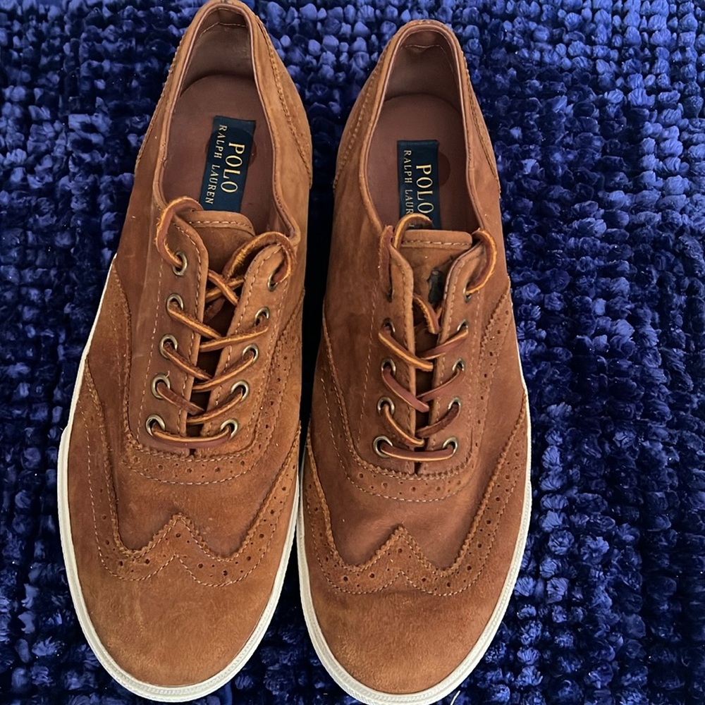 Ralph Lauren Men’s Vultan Suede Sneakers